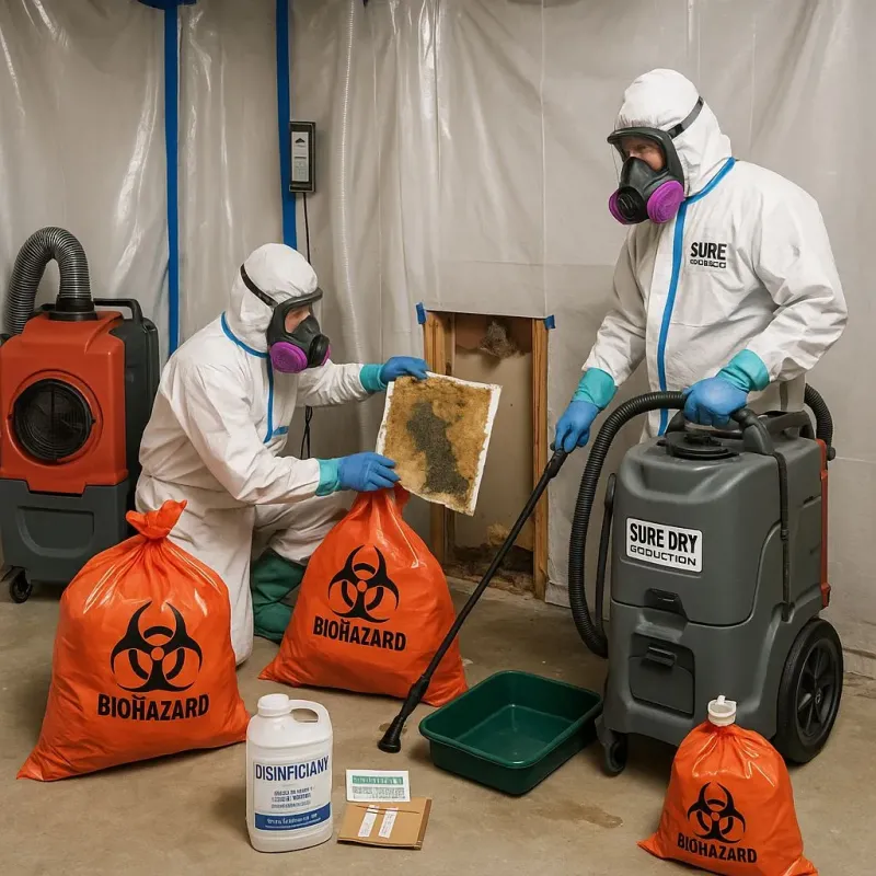 Contaminated Water Handling Protocols process in Gantt, SC