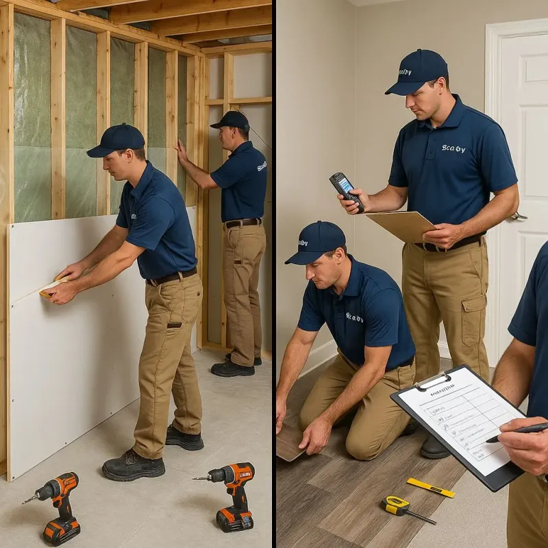 Repairs and Reconstruction process in Gantt, SC
