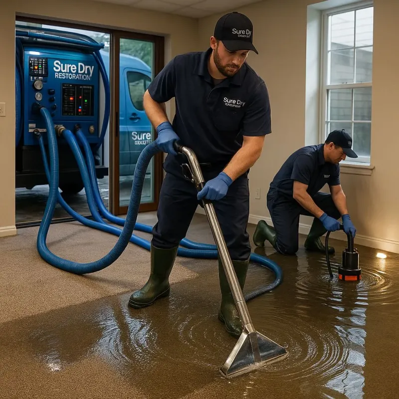 Water Extraction and Removal process in Gantt, SC